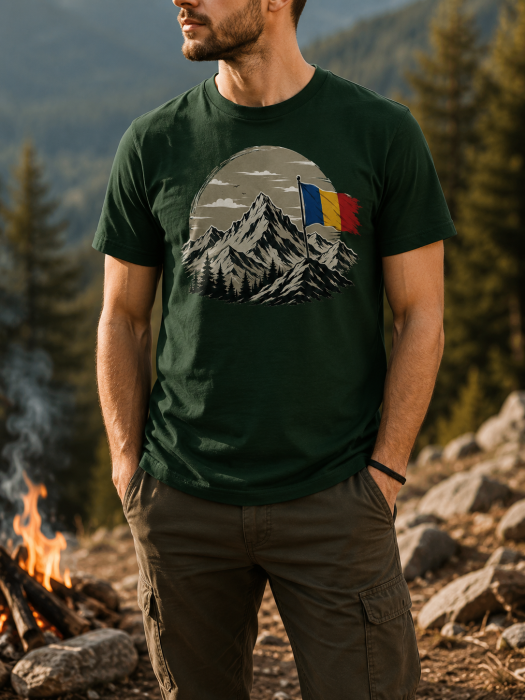 Tricou Munții României – Spirit Outdoor & Libertate [3]