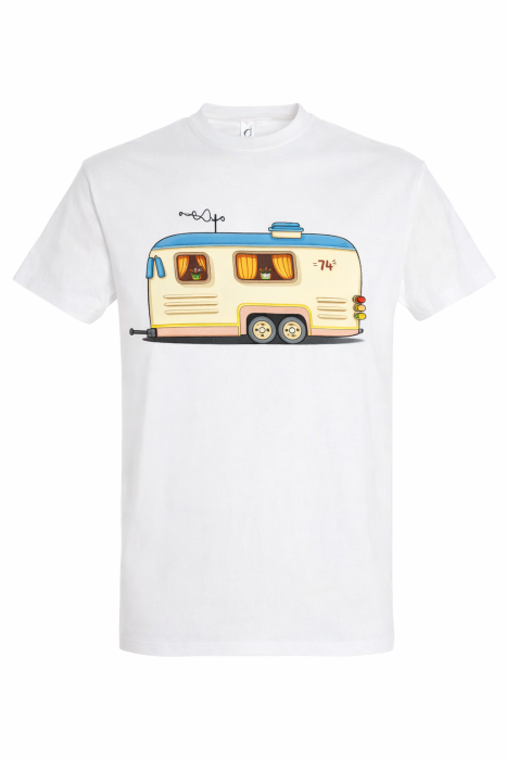Tricou camping rulota vintage barbati Mannzes [8]