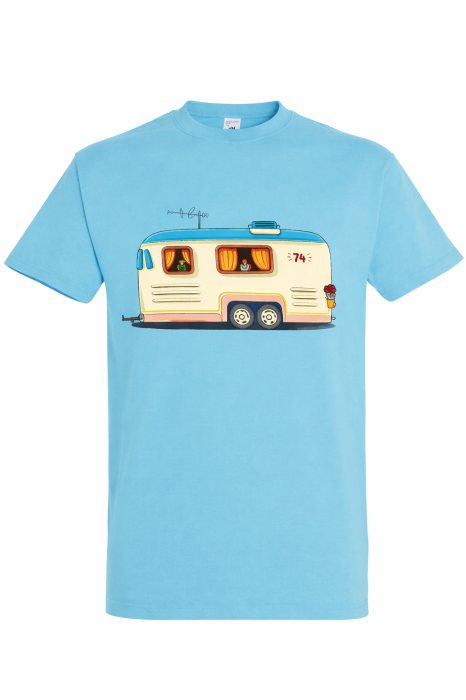 Tricou camping rulota vintage barbati Mannzes [10]