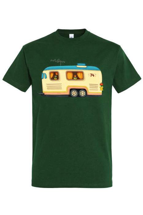 Tricou camping rulota vintage barbati Mannzes [11]