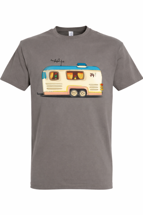 Tricou camping rulota vintage barbati Mannzes [2]