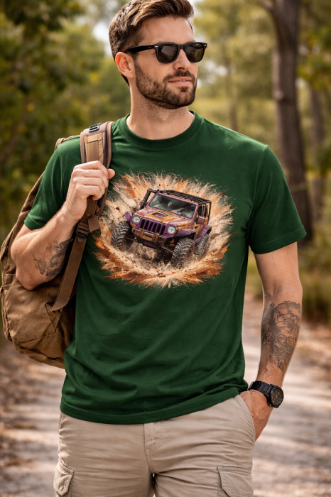 Tricou Jeep Off Road Mud Adventure Mannzes [6]