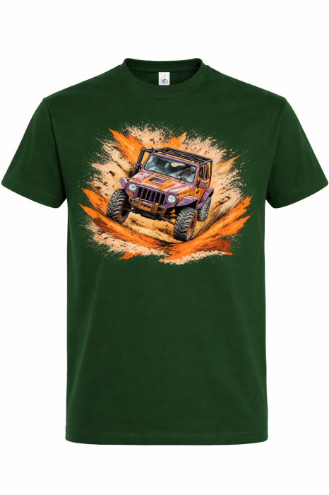 Tricou Jeep Off Road Mud Adventure Mannzes [4]