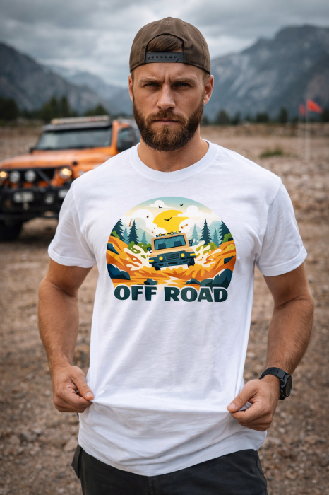 Tricou Off Road Adventure 4x4 Outdoor Mannzes [3]