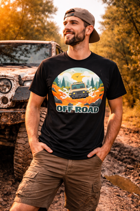Tricou Off Road Adventure 4x4 Outdoor Mannzes [2]