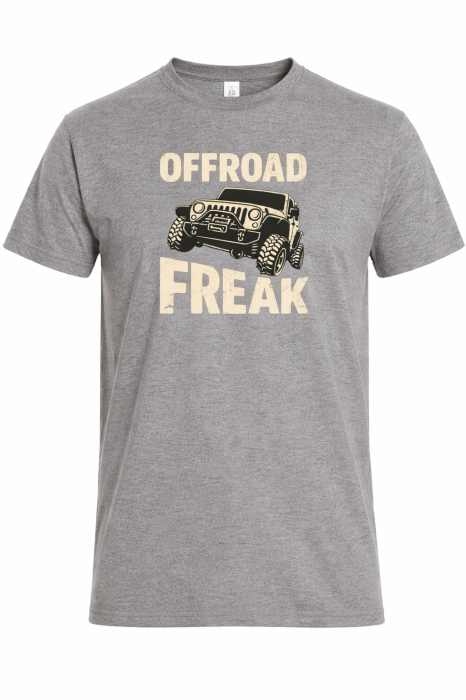 tricou offroad freak jeep 4x4 mannzes [5]