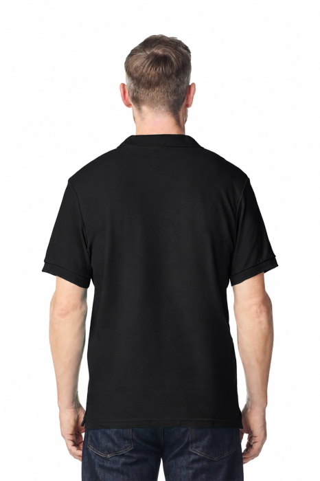 Tricou Polo Premium Bărbați Bumbac 223 g Negru Mannzes [2]