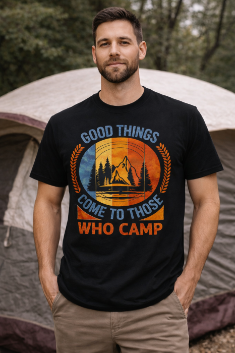 tricou the camping spirit mannzes [2]