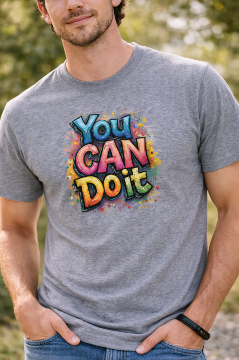 Tricou You Can Do It [3]