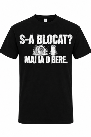 Tricouri Offroad - Tricou S-a Blocat Mai Ia o Bere Off-Road 4x4 Negru – Mannzes