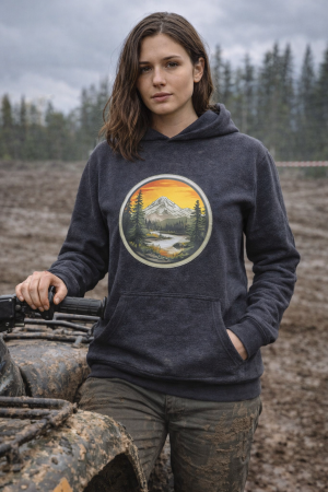 Livrare Imediata-Reduceri - Hanorac Outdoor Mountain Escape Natură Mannzes