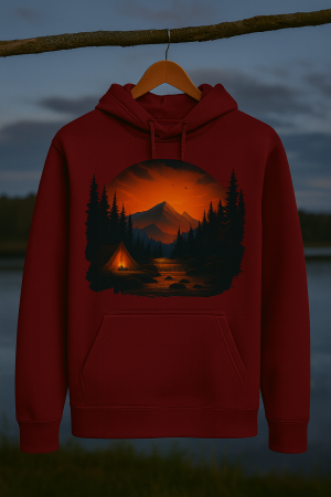 Sunset Wilderness hanorac lifestyle outdoor visiniu Mannzes [2]