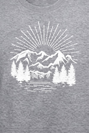 Livrare Imediata-Reduceri - Marime L Tricou Sunrise Mountain