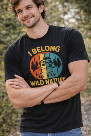 Tricouri - Belong to Nature tricou lifestyle outdoor urban streetwear Mannzes