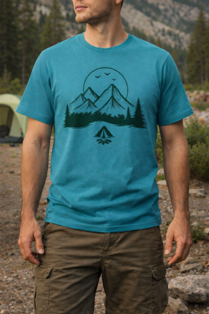 Tricouri Camping & Outdoor - tricou camp chill mannzes