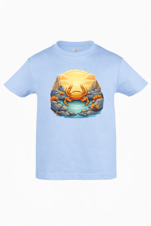 Tricouri Copii - tricou copii crab sunset mare mannzes