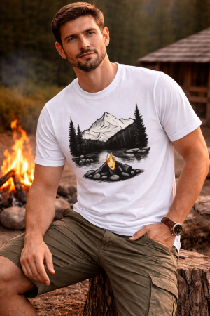 Tricouri - tricou echo of silence mannzes