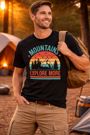 Tricouri Camping & Outdoor - tricou-explore-more-mannzes