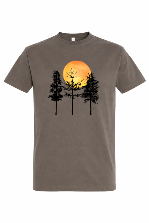 Tricouri Camping & Outdoor - Midnight Forest – Lunar Escape Tee