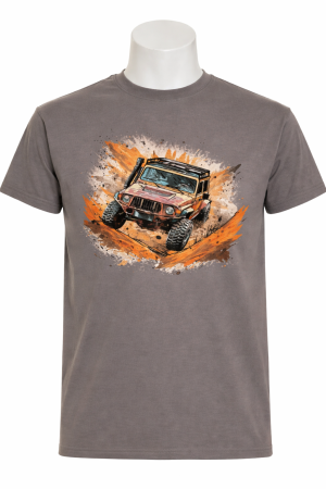 Tricouri Camping & Outdoor - Tricou Jeep Off Road Mud Adventure Mannzes