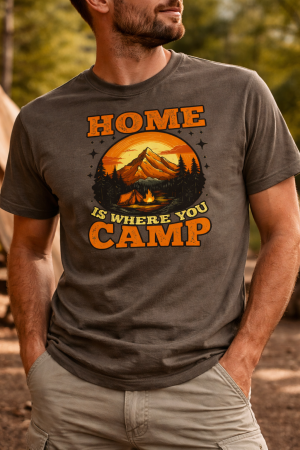 Tricouri Camping & Outdoor - Tricou Nature Is Home outdoor natura barbati Mannzes