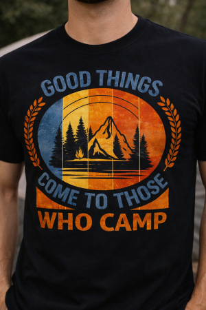 Tricouri Camping & Outdoor - tricou the camping spirit mannzes