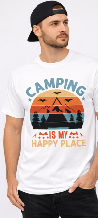 Wild Happy tricou outdoor urban Mannzes [1]