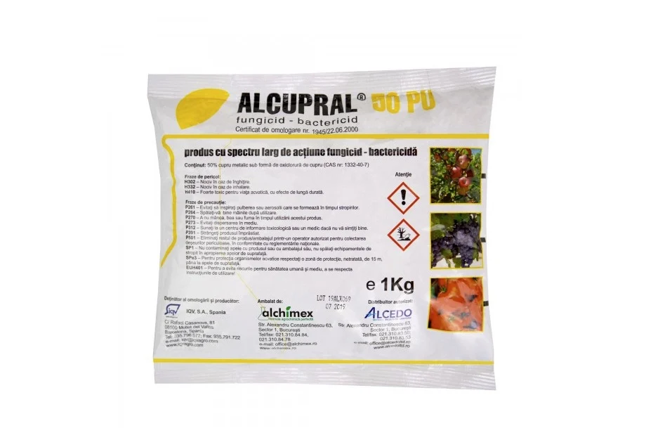Fungicide - Fungicid Alcupral 50 PU