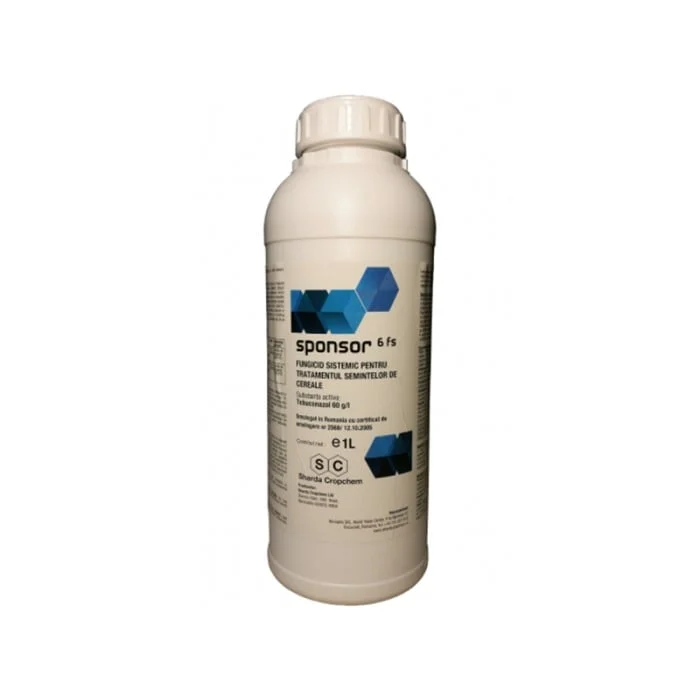 Fungicide - Fungicid Tratament Samanta SPONSOR 6 FS -  Sharda Cropchem, Grau, Orz, Sitemic