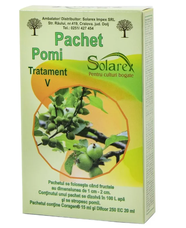 Fungicide - Pachet tratament V pomi- fruct 1cm- 2cm