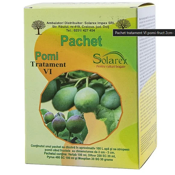 Fungicide - Pachet tratament VI pomi-fruct 2cm-3cm