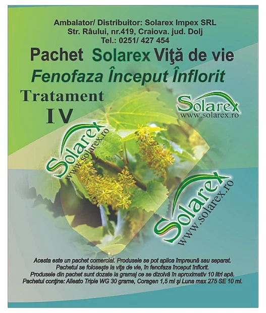 Fungicide - Pachet tratament viță de vie T4- începutul înfloririi