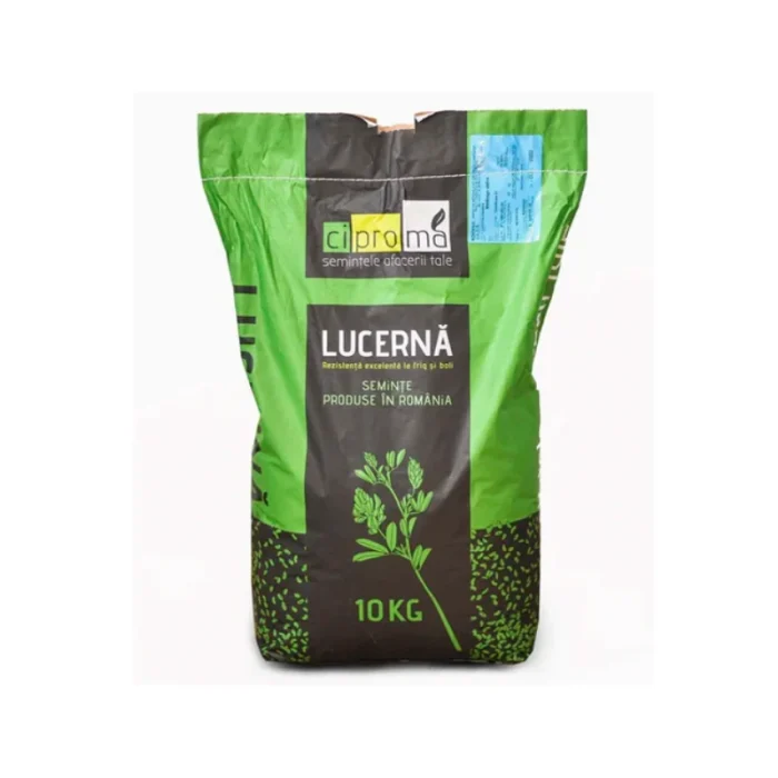 Seminte - Seminte lucerna romaneasca ILEANA, Nedrajata, Ciproma - 10 Kg