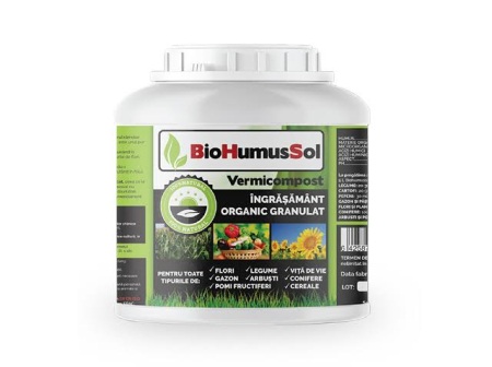 Ingrașământ solid - VERMICOMPOST GRANULAT