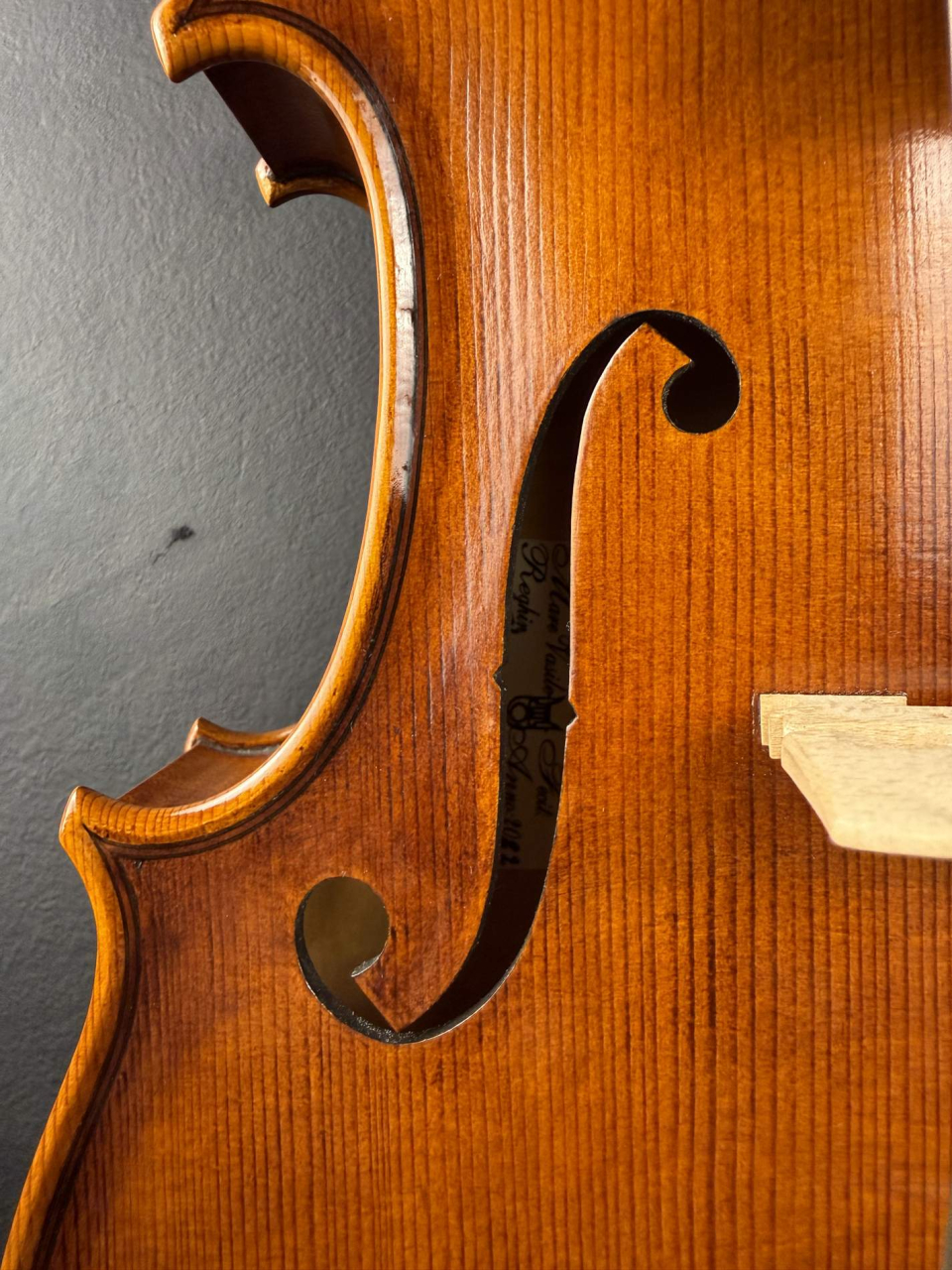 Violă de Maestru Mare Vasile Nr. 123 (2022) - Model Stradivari [15]