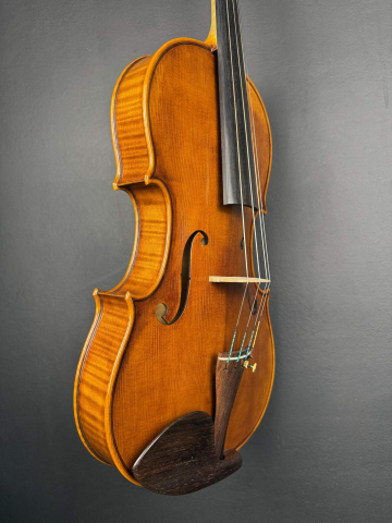 Instrumente de Maestru - Violă de Maestru Mare Vasile Nr. 123 (2022) - Model Stradivari