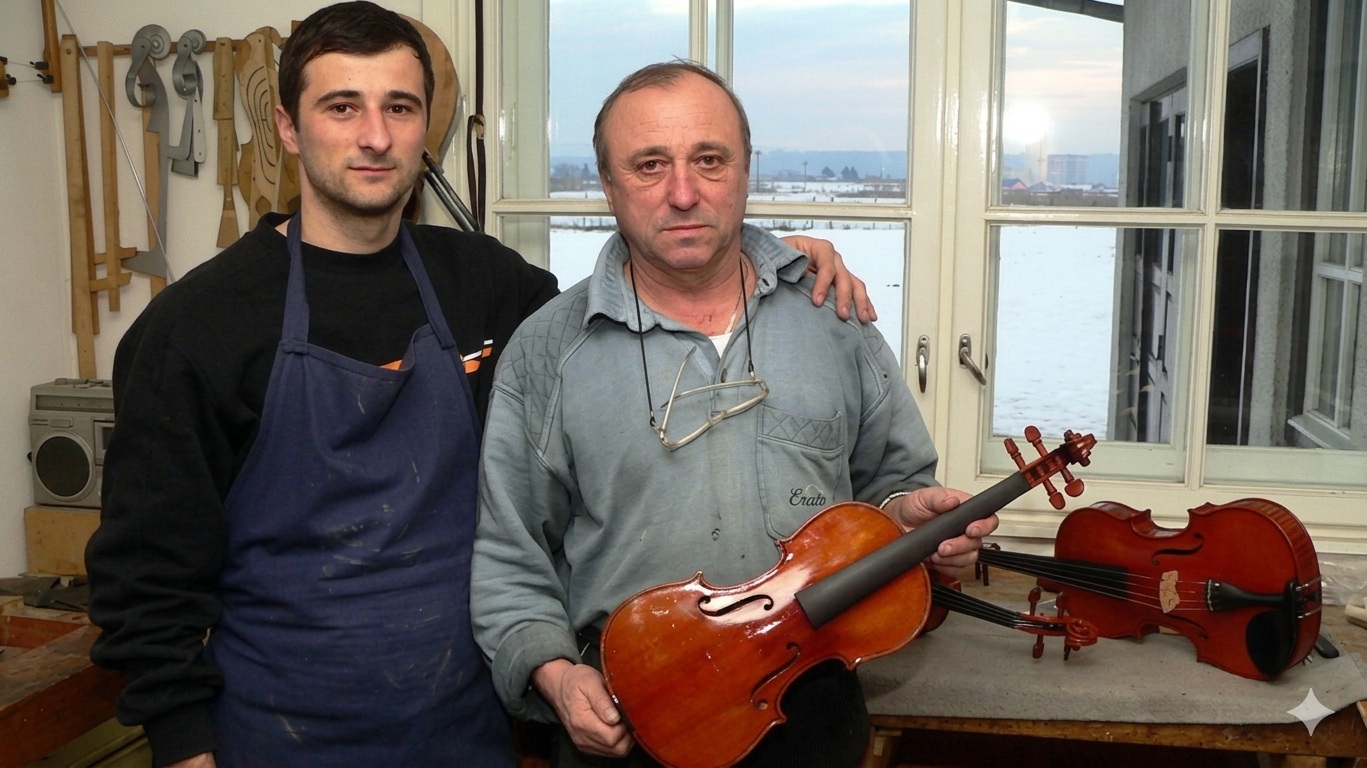 Maeștri Lutieri Mare Vasile și Aurelian — Reghin, Orașul Viorilor