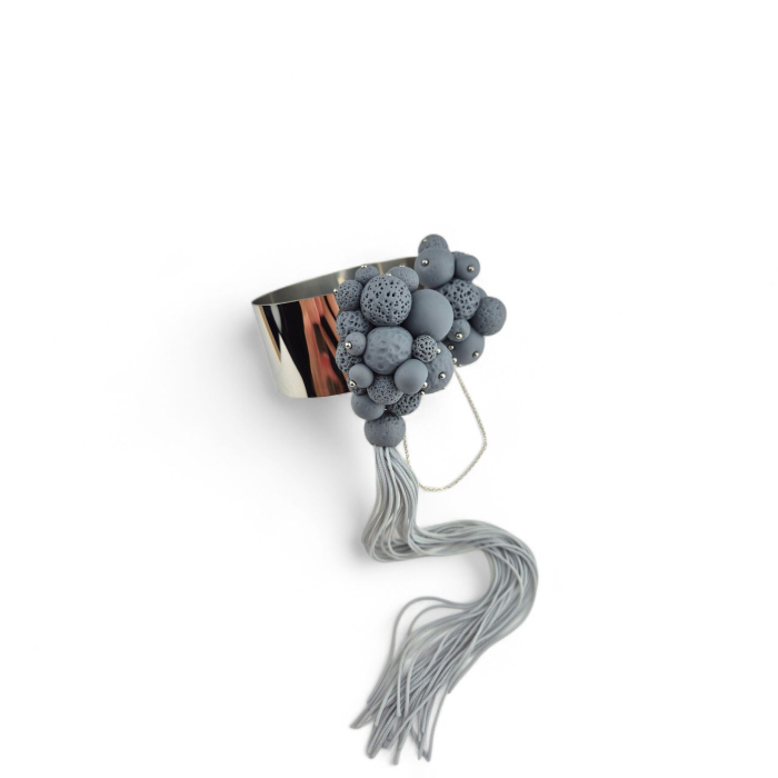 Bratara Stormy Gray Spheres [4]