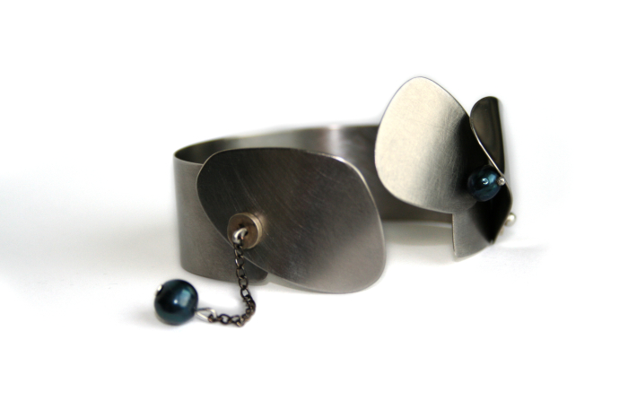Brățară Kinetic Elements Cuff statement cu elemente mobile [3]