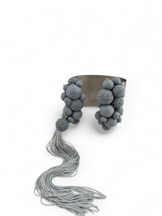 Bratara Stormy Gray Spheres [5]