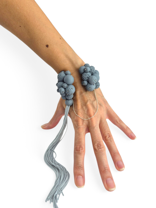 Bratara Stormy Gray Spheres [2]