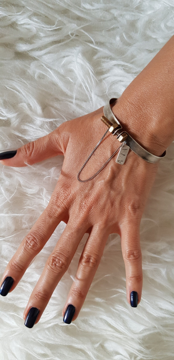Brățară Screw Bracelet statement cu element șurub [2]