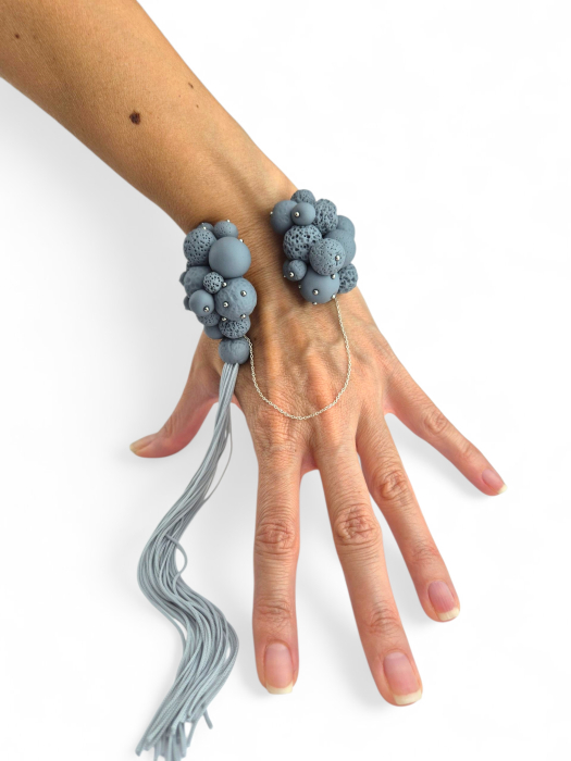 Bratara Stormy Gray Spheres [7]