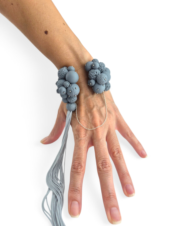 Bratari - Bratara Stormy Gray Spheres