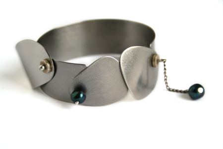 Brățară Kinetic Elements Cuff statement cu elemente mobile [1]