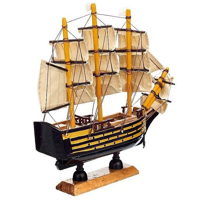 Barca decorativa HMS Victory, mini, 20X20cm [2]