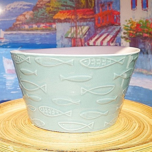 Bol de portelan design Peste [2]