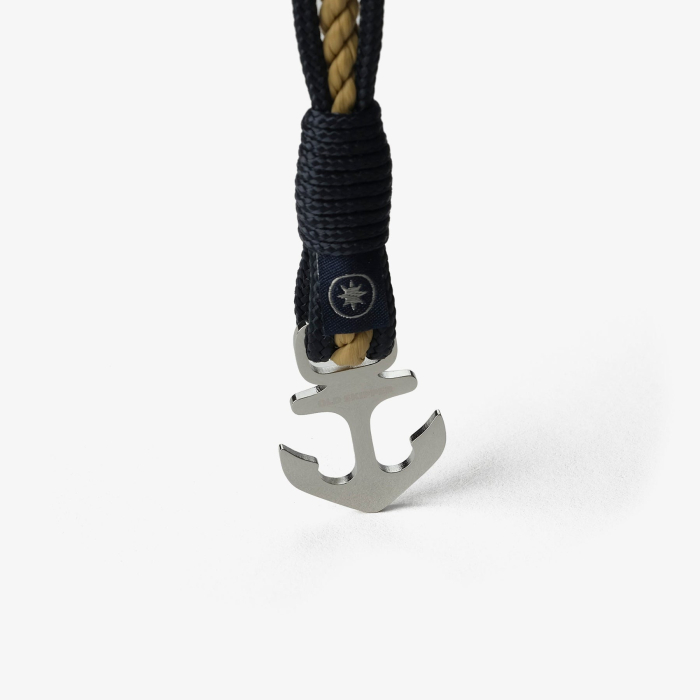 Bratara Nautica din Franghie Blackened Waves – Old Skipper [2]