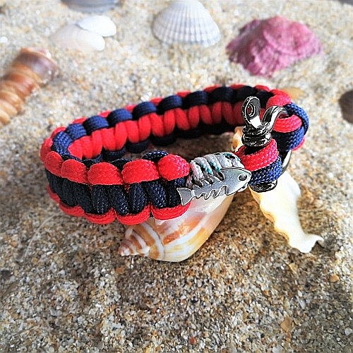 Bratara nautica Little Fish Red [2]