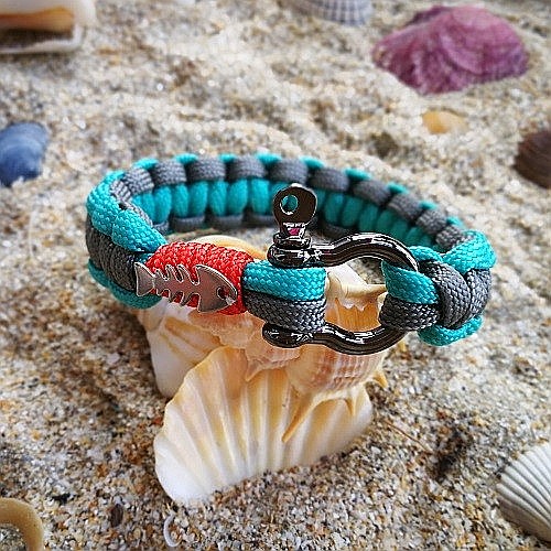 Bratara nautica Little Fish Turcoaz [6]